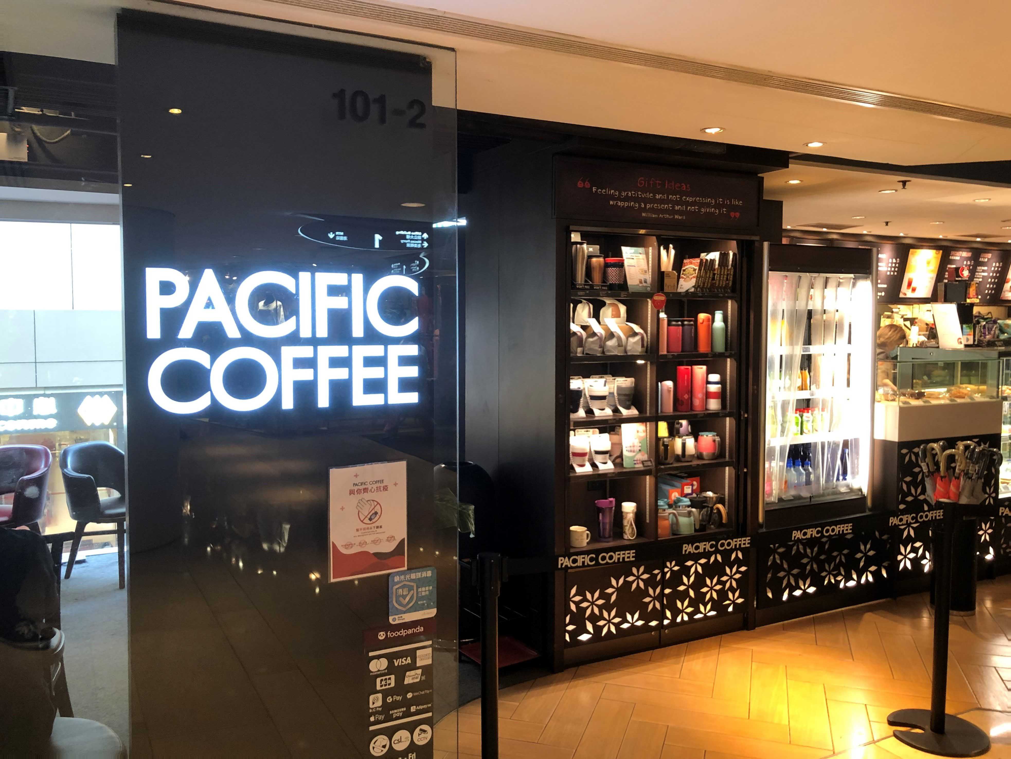 Pacific Coffee credit card rewards and discounts krip HK